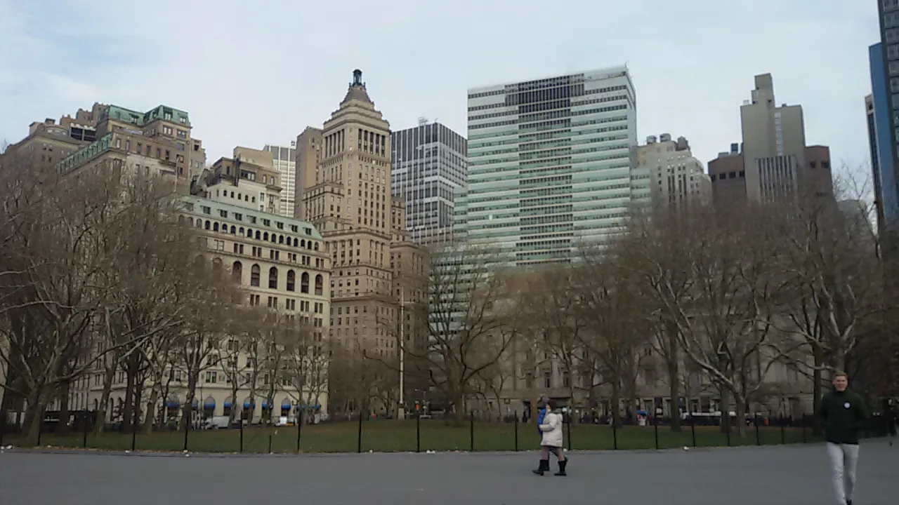 Battery Park an der Südspitze Manhattans