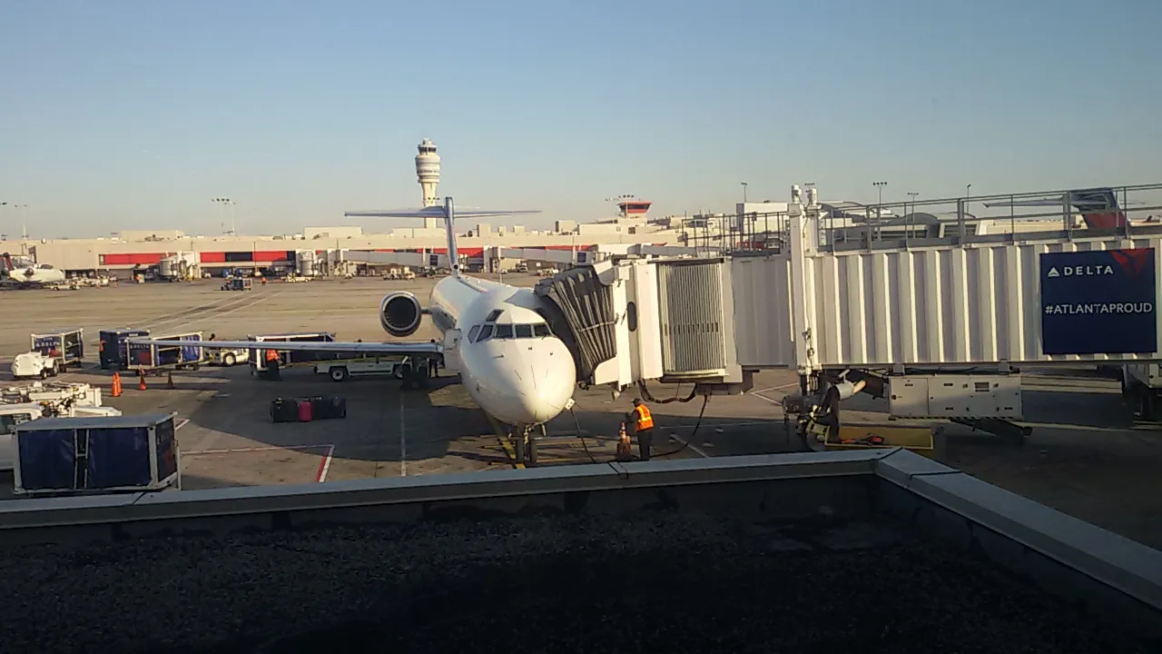 Endlich ist mein Flieger da