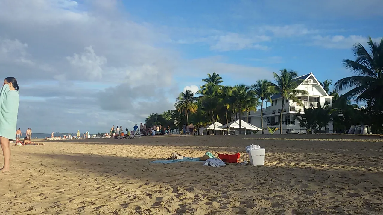 Strand nahe unserer Unterkunft